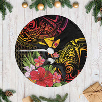Hawaii Iwa Bird Tree Skirt Great Frigatebird Kanaka Tropical Hippie Style - Polynesian Pride