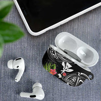 Hawaii Iwa Bird AirPods Case Great Frigatebird Kanaka Tropical Flowers - Polynesian Pride