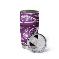 Matariki New Zealand Tumbler Cup NZ Niho Taniwha Maori New Year Purple Galaxy LT14 - Polynesian Pride