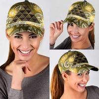Matariki New Zealand Classic Cap NZ Niho Taniwha Maori New Year Yellow Galaxy