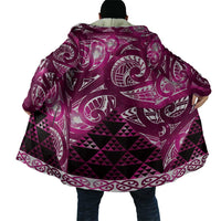 Matariki New Zealand Cloak NZ Niho Taniwha Maori New Year Pink Galaxy