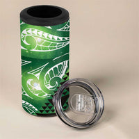 Matariki New Zealand 4 in 1 Can Cooler Tumbler NZ Niho Taniwha Maori New Year Green Galaxy LT14 - Polynesian Pride