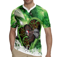 Piwakawaka New Zealand Christmas In July Rugby Jersey NZ Aroha Koru Fern Marble Vibes LT14 - Polynesian Pride