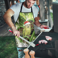 Kakapo New Zealand Christmas In July Apron NZ Aroha Koru Fern Marble Vibes LT14 - Polynesian Pride