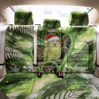 Kakapo New Zealand Christmas In July Back Car Seat Cover NZ Aroha Koru Fern Marble Vibes LT14 - Polynesian Pride