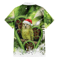 Kakapo New Zealand Christmas In July Hawaiian Shirt NZ Aroha Koru Fern Marble Vibes LT14 - Polynesian Pride