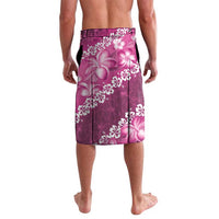 Vintage Pink Polynesia Lavalava Plumeria With Hibiscus Tropical Vibes