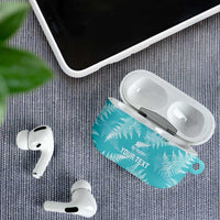 New Zealand Silver Fern Rugby Custom AirPods Case Go Aotearoa Champions Turquoise Version LT14 - Polynesian Pride