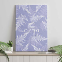 New Zealand Silver Fern Rugby Custom Canvas Wall Art Go Aotearoa Champions Purple Version LT14 - Polynesian Pride