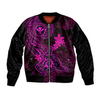 hawaii-bomber-jacket-shaka-tattoo-mix-polynesian-plumeria-pink-version