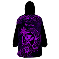 hawaii-wearable-blanket-hoodie-shaka-tattoo-mix-polynesian-plumeria-purple-version