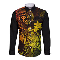 hawaii-long-sleeve-button-shirt-turtle-mix-polynesian-plumeria-reggae-version