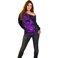 hawaii-off-shoulder-sweater-turtle-mix-polynesian-plumeria-purple-version