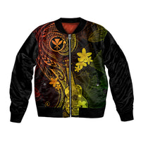 hawaii-bomber-jacket-ukulele-mix-polynesian-plumeria-reggae-version