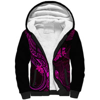 hawaii-sherpa-hoodie-ukulele-mix-polynesian-plumeria-pink-version