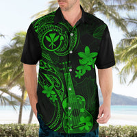 hawaii-hawaiian-shirt-ukulele-mix-polynesian-plumeria-green-version