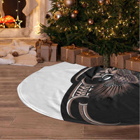 New Zealand Valentines Day Tree Skirt Piwakawaka Lovers Maori Koru Tattoo - Polynesian Pride