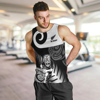 Custom New Zealand Silver Fern Rugby Men Tank Top Go Champions NZ All Black Maori Koru LT14 - Polynesian Pride