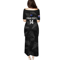 Custom New Zealand Silver Fern Rugby Family Matching Puletasi Dress and Hawaiian Shirt 2023 Go Aotearoa Champions World Cup LT14 - Polynesian Pride