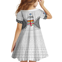 Fiji Rugby Family Matching Tank Maxi Dress and Hawaiian Shirt 2023 Go Champions World Cup Fijian Tapa Pattern LT14 - Polynesian Pride