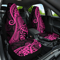 Pink Polynesia Paisley Car Seat Cover Polynesian With Tropical Flowers LT14 One Size Pink - Polynesian Pride