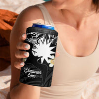 Ekamowir Omo Nauru 4 in 1 Can Cooler Tumbler Naoero Twelve-pointed Star Polynesian Tattoo LT14 - Polynesian Pride