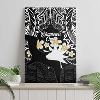 Ekamowir Omo Nauru Canvas Wall Art Naoero Twelve-pointed Star Polynesian Tattoo