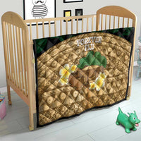 Bula Fiji Kava Bowl Quilt Fijian Tapa Cloth Vintage Vibe