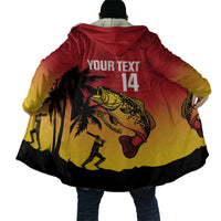 Custom Papua New Guinea Cricket Cloak PNG Barramundis - Polynesian Pride