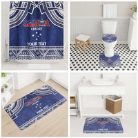 Custom Samoa Cricket Bathroom Set Go Champions Samoan - Polynesian Pride