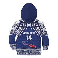 Custom Samoa Cricket Kid Hoodie Go Champions Samoan - Polynesian Pride