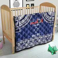 Custom Samoa Cricket Quilt Go Champions Samoan - Polynesian Pride