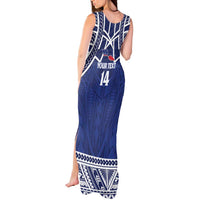 Custom Samoa Cricket Tank Maxi Dress Go Champions Samoan LT14 - Polynesian Pride