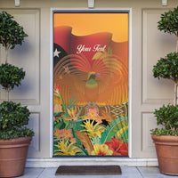 Personalised Papua New Guinea Independence Day Door Cover One People One Nation One Country