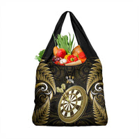 New Zealand Darts Grocery Bag Happiness Is A Tight Threesome Maori Gold