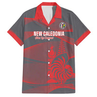 Custom New Caledonia Football Family Matching Short Sleeve Bodycon Dress and Hawaiian Shirt Allez Les Cagous Grey Version LT14 Dad's Shirt - Short Sleeve Grey - Polynesian Pride