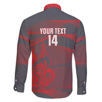 Custom New Caledonia Football Family Matching Short Sleeve Bodycon Dress and Hawaiian Shirt Allez Les Cagous Grey Version LT14 - Polynesian Pride