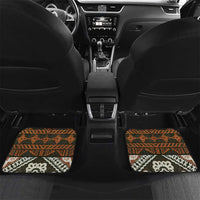 Bula Fiji Tapa Car Mats Fijian Masi Vintage Vibes - Polynesian Pride