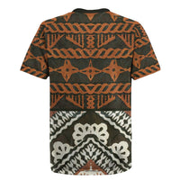 Bula Fiji Tapa Rugby Jersey Fijian Masi Vintage Vibes - Polynesian Pride