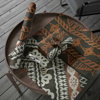 Bula Fiji Tapa Wrapping Paper Fijian Masi Vintage Vibes - Polynesian Pride