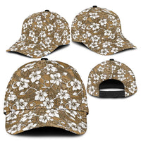 Kuvui Bula Fiji Classic Cap Fijian Tapa Seamless Hibiscus - Polynesian Pride