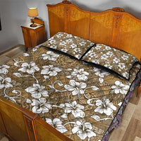 Kuvui Bula Fiji Quilt Bed Set Fijian Tapa Seamless Hibiscus - Polynesian Pride