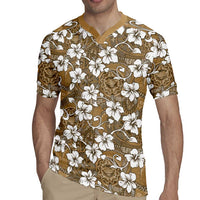 Kuvui Bula Fiji Rugby Jersey Fijian Tapa Seamless Hibiscus - Polynesian Pride