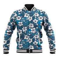 Karakarawa Bula Fiji Baseball Jacket Fijian Tapa Seamless Hibiscus - Polynesian Pride