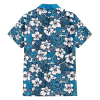 Karakarawa Bula Fiji Family Matching Long Sleeve Bodycon Dress and Hawaiian Shirt Fijian Tapa Seamless Hibiscus LT14 - Polynesian Pride