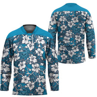 Karakarawa Bula Fiji Hockey Jersey Fijian Tapa Seamless Hibiscus LT14 - Polynesian Pride