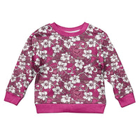 Piqi Bula Fiji Kid Ugly Christmas Sweater Fijian Tapa Seamless Hibiscus - Polynesian Pride