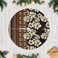 Bula Fiji Masi Tree Skirt Tapa Tropical Hibiscus Half Stylized - Polynesian Pride