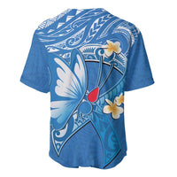 Polynesia Diabetes Awareness Month Baseball Jersey In November We Wear Blue
