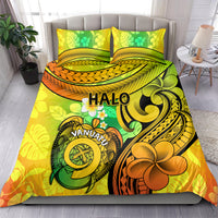 Halo Vanuatu Bedding Set Sand Drawing Turtle Polynesian Tropical Flowers LT14 - Polynesian Pride